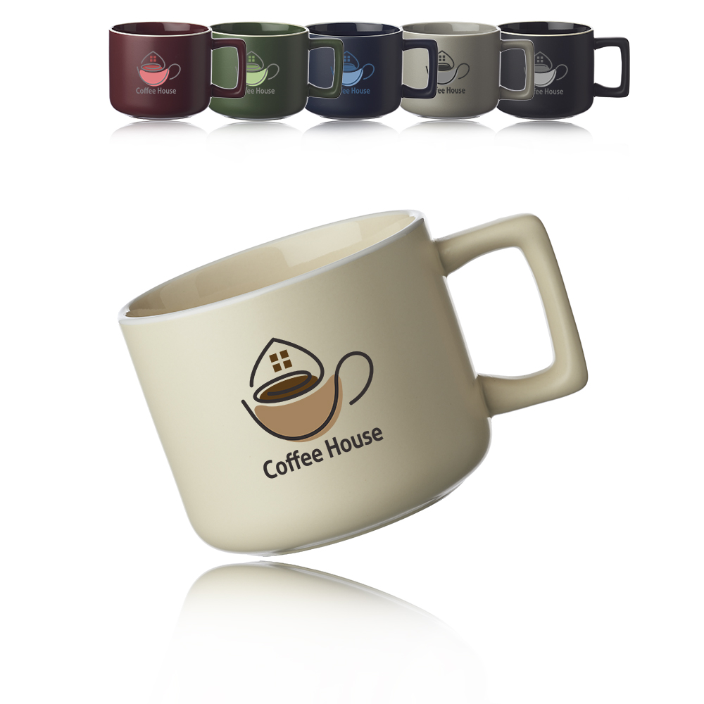 Picture of Sandpoint 11 oz. Latte Ceramic Mugs