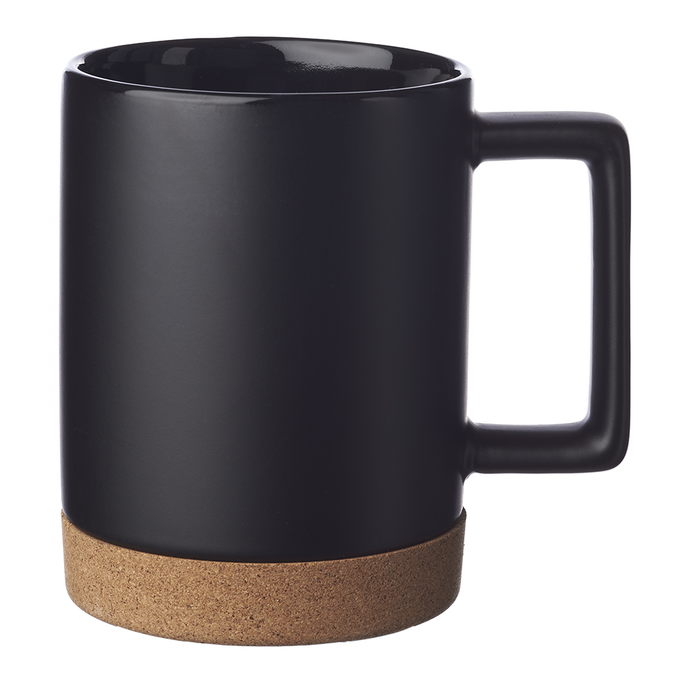 Picture of Caldwell 15 oz. Cork Base Ceramic Mugs