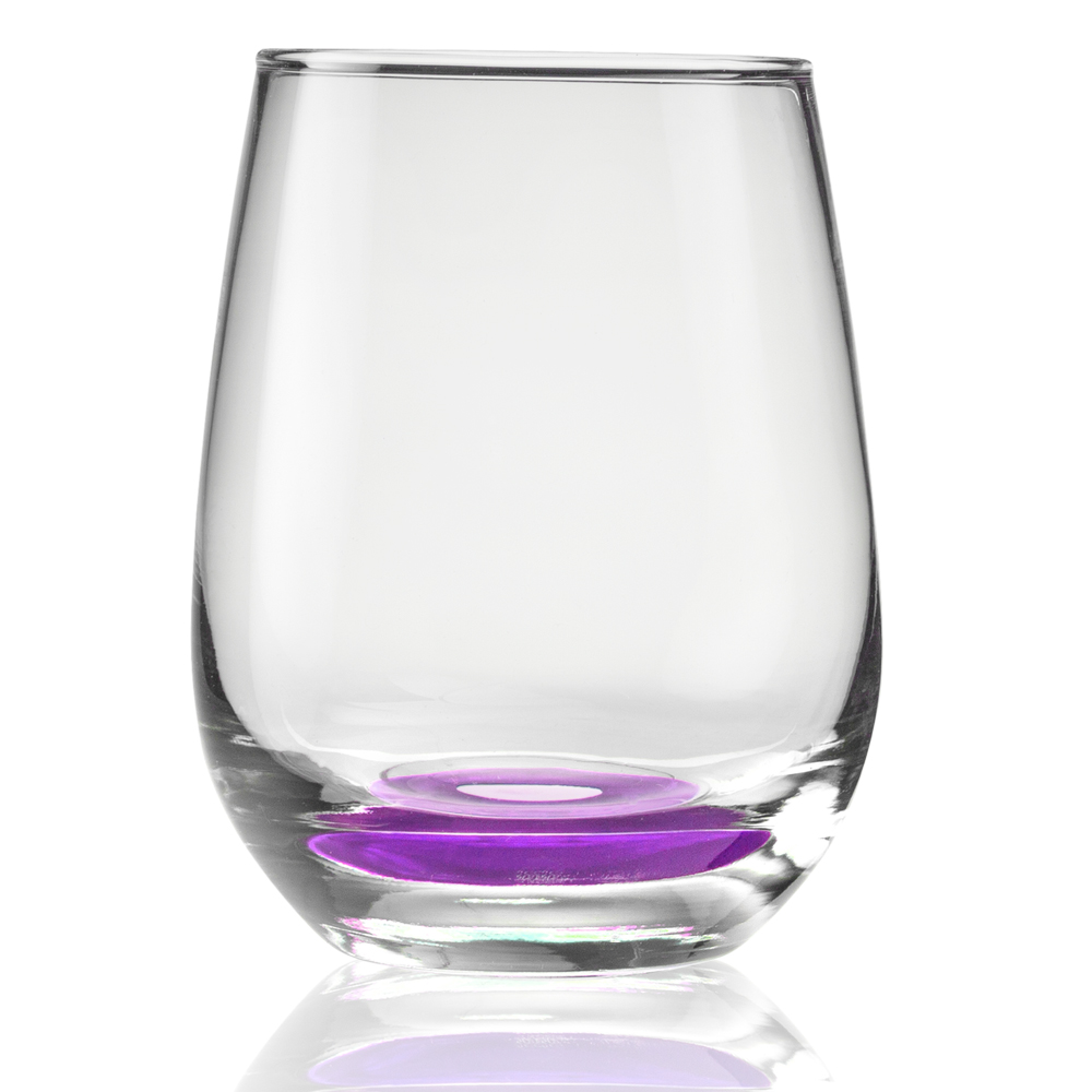 Picture of 15.25 Oz. Libbey Stemless White Wine Glasses