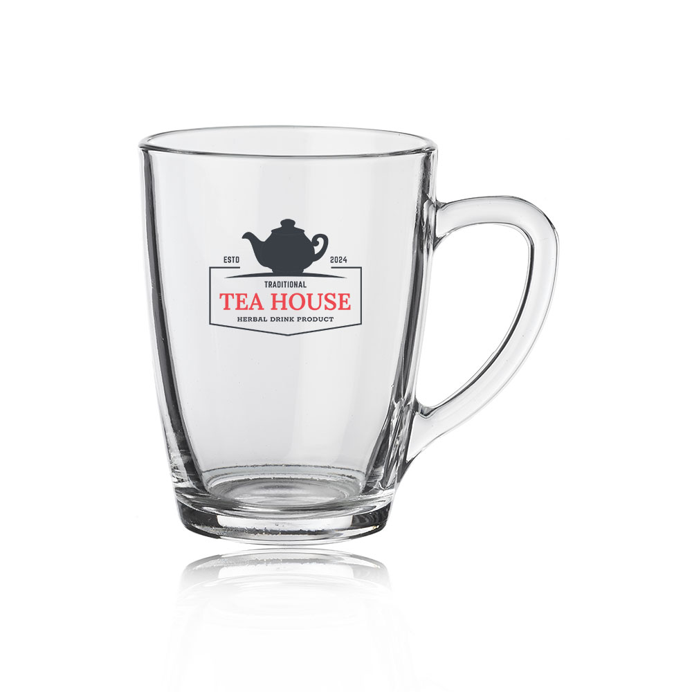 Picture of Nadir 10 oz. Tarsila Glass Coffee Mugs