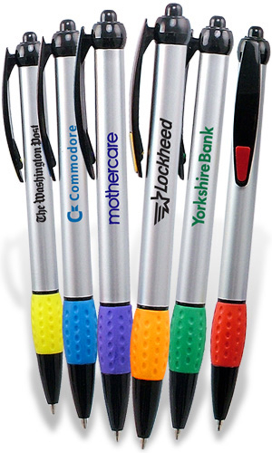 Picture of Advertising Click Ballpoint Pen w/ Black Ink