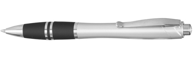 Picture of Silver Accent Grip Plastic Pens