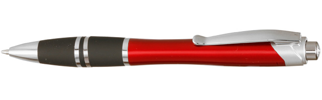 Picture of Silver Accent Grip Plastic Pens