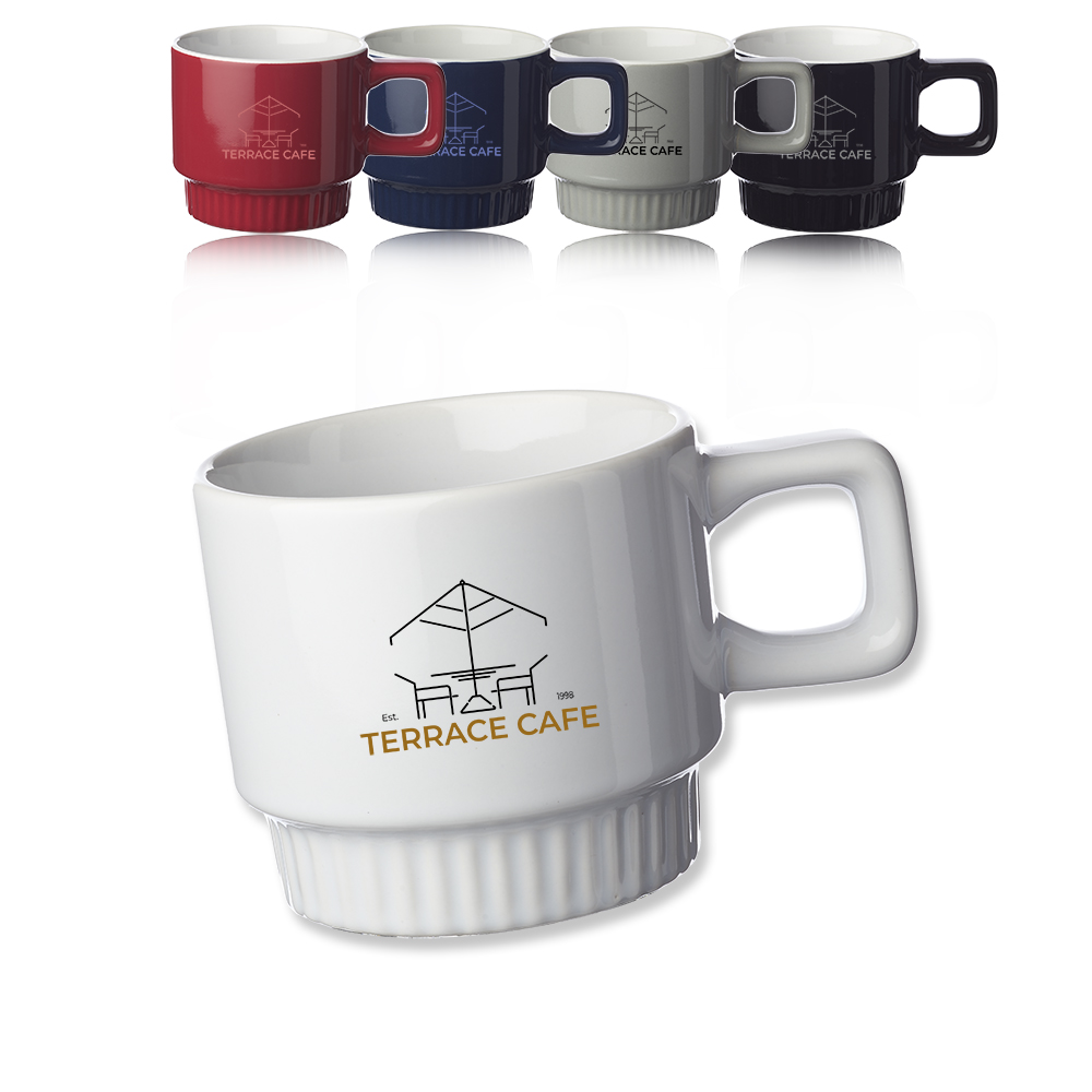 Picture of Rexburg 10 oz. Stack -N- Sip Mugs