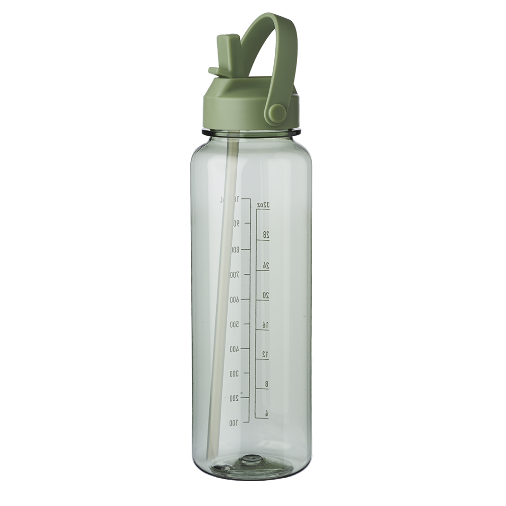 Picture of 40.5 oz. Stella Plastic Water Bottle with Measurements