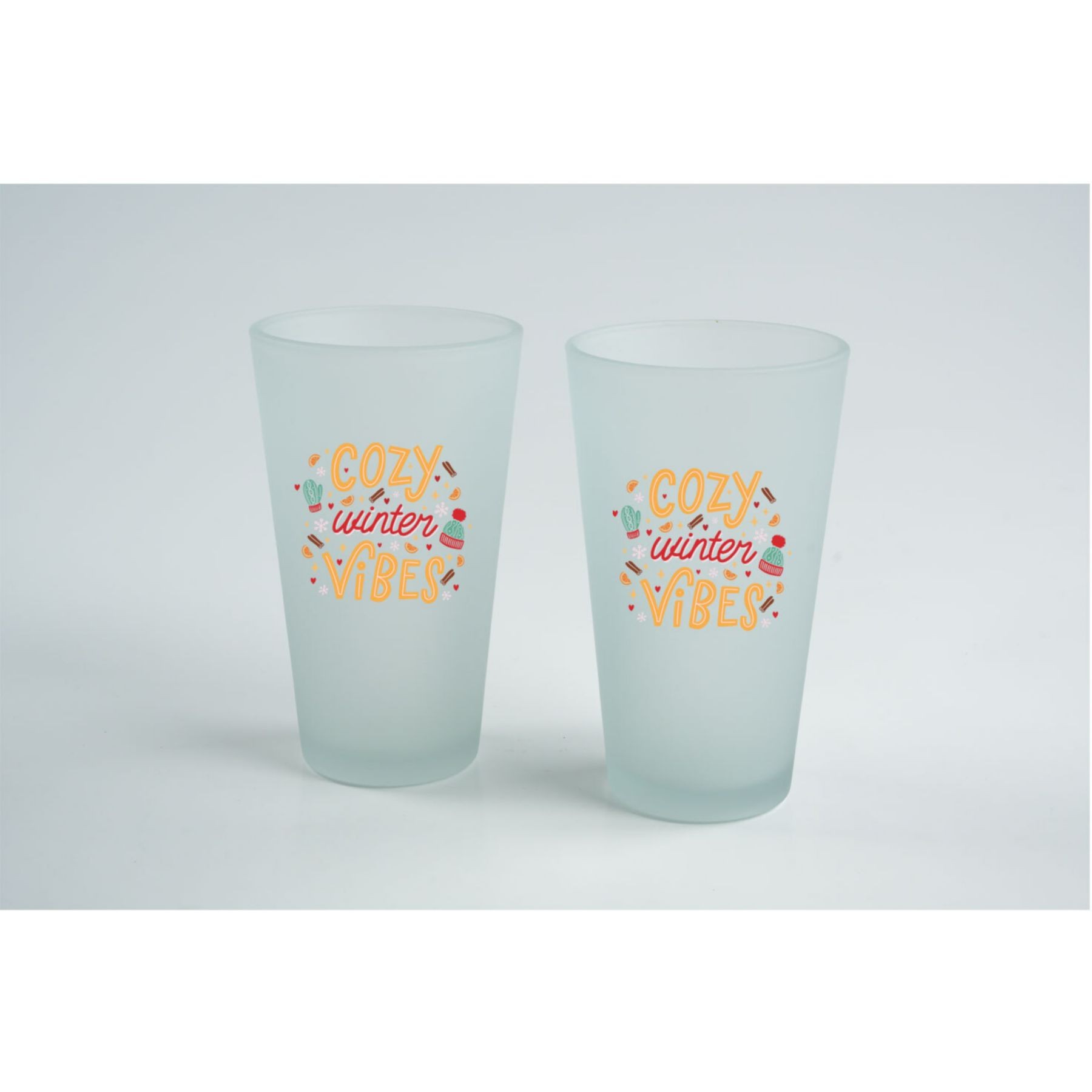 Picture of Frosted Pint Glass Set Of 2