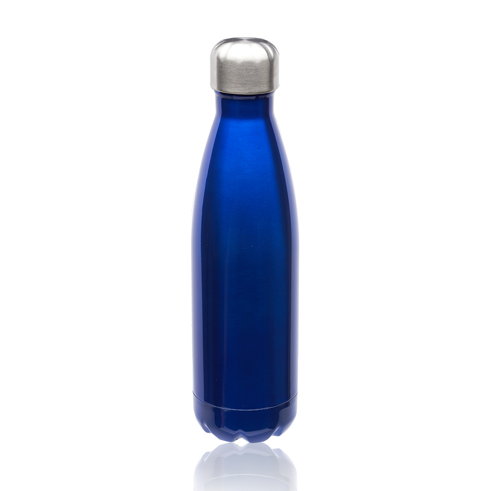 Picture of 17 Oz. Stainless Steel Levian Cola Shaped Bottles