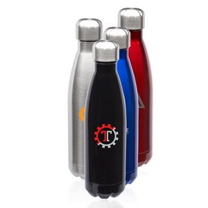 Picture of 17 Oz. Stainless Steel Levian Cola Shaped Bottles
