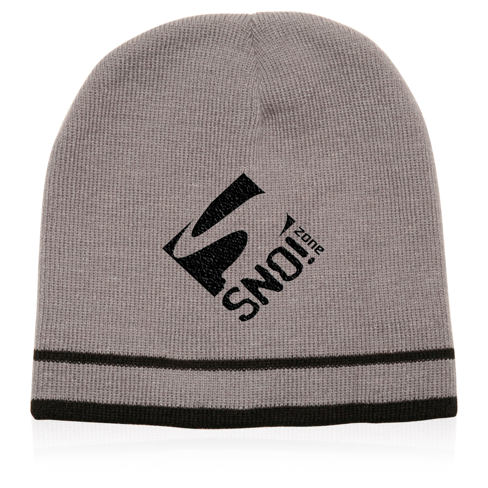 Picture of Acrylic Knit Beanie's with Double Stripe