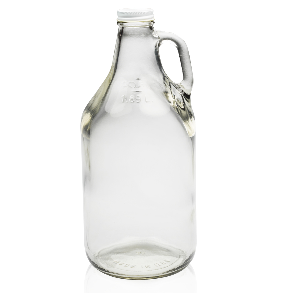 Picture of 64 Oz. Clear Glass Beer Growler