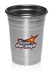 Picture of 16 Oz. Stainless Steel Beer Cups