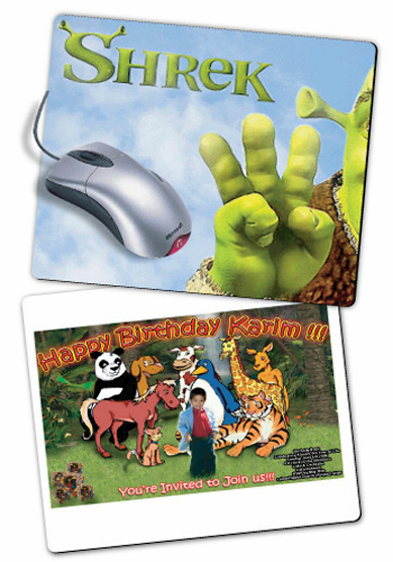 Picture of Large Rectangle Full Color Mouse Pads (9.25"x7.75"x0.625)