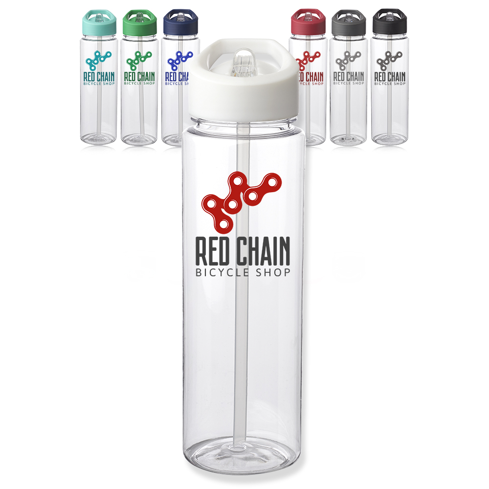 Picture of 24 oz. Borneo Plastic Water Bottles with Carrying Handle