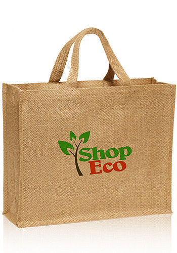 Picture of Large Jute Tote Bags (16.5"x14")