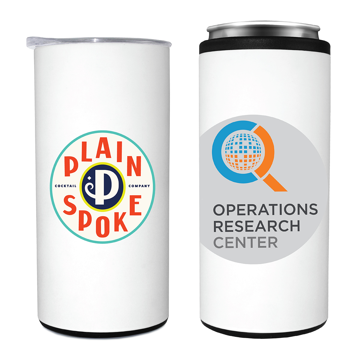Picture of 12 oz. Halcyon® Slim Tumbler/Can Cooler, Full Color Digital