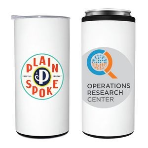 Picture of 12 oz. Halcyon® Slim Tumbler/Can Cooler, Full Color Digital