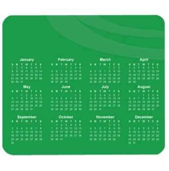Picture of Customized Horizontal Calendar Mouse Pad
