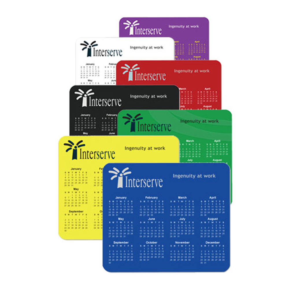Picture of Customized Horizontal Calendar Mouse Pad