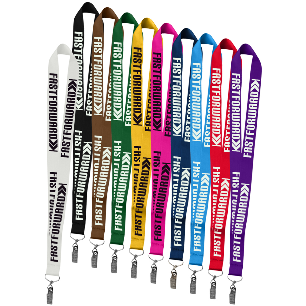 Picture of 1" Polyester Silkscreen Lanyard