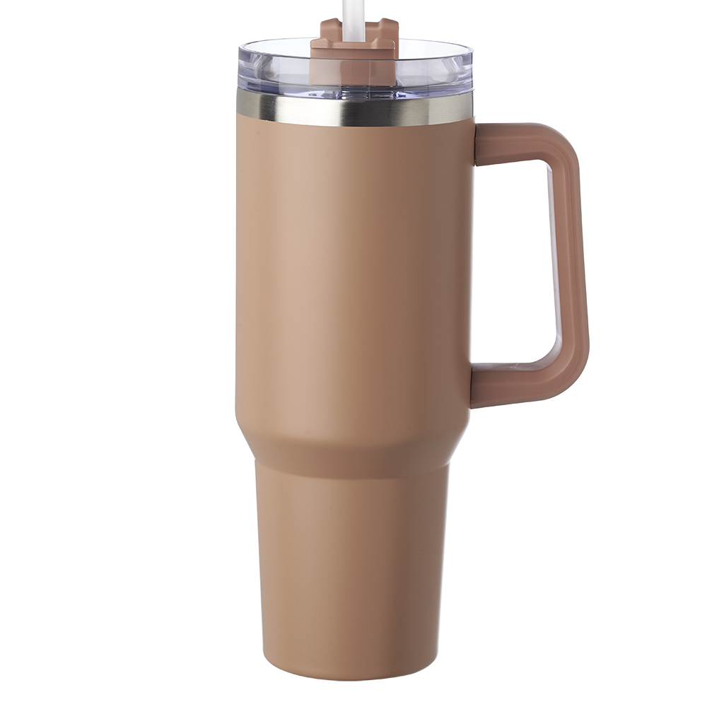 Picture of 40 oz. Alps Stainless Steel Travel Mugs with Handle
