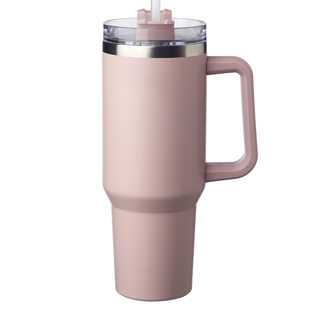 Picture of 40 oz. Alps Stainless Steel Travel Mugs with Handle