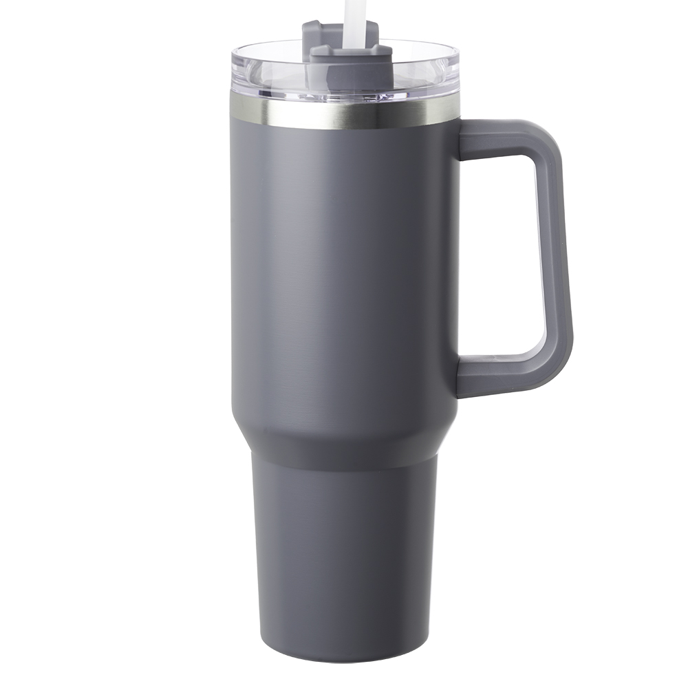 Picture of 40 oz. Alps Stainless Steel Travel Mugs with Handle