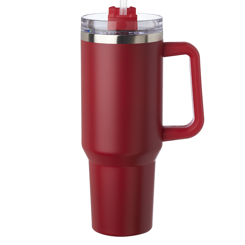 Picture of 40 oz. Alps Stainless Steel Travel Mugs with Handle