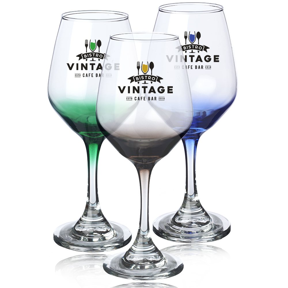 Picture of 11 oz. Brunello Color Hue Wine Goblets