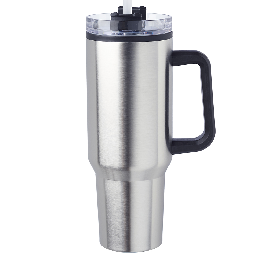 Picture of 40 oz. Hugo Plastic Interior Stainless Steel Travel Mugs