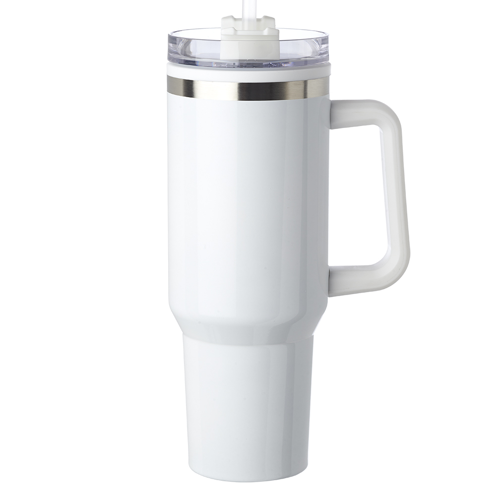 Picture of 40 oz. Hugo Plastic Interior Stainless Steel Travel Mugs