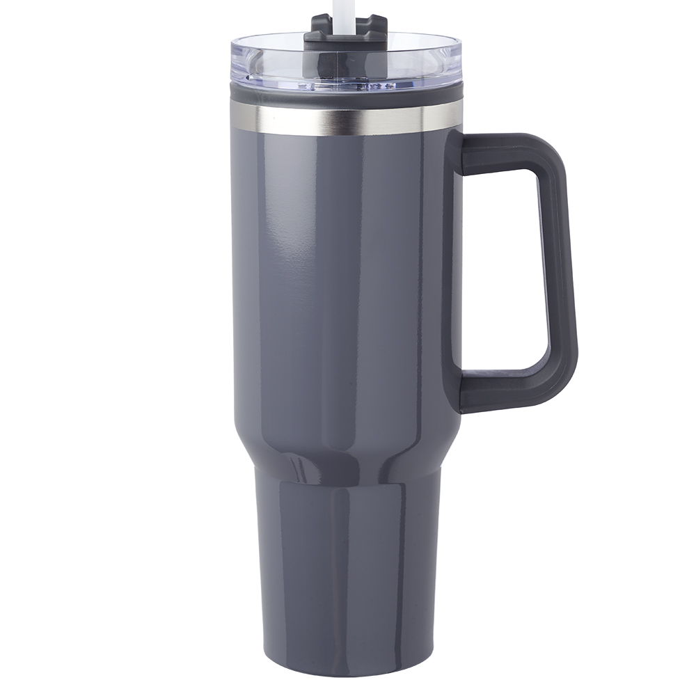 Picture of 40 oz. Hugo Plastic Interior Stainless Steel Travel Mugs
