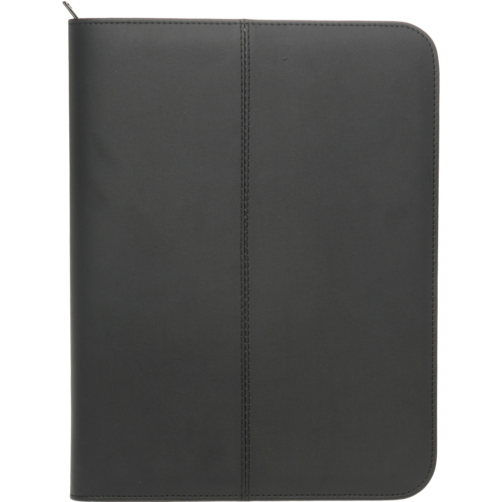 Picture of Zippered Black Leather Portfolios (10"x13.25")