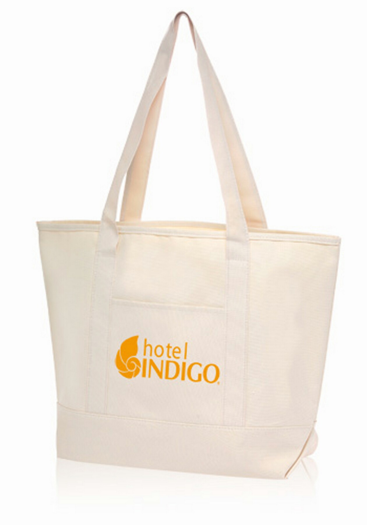 Picture of Front Pocket Canvas Tote Bags (19.5"x14.5")