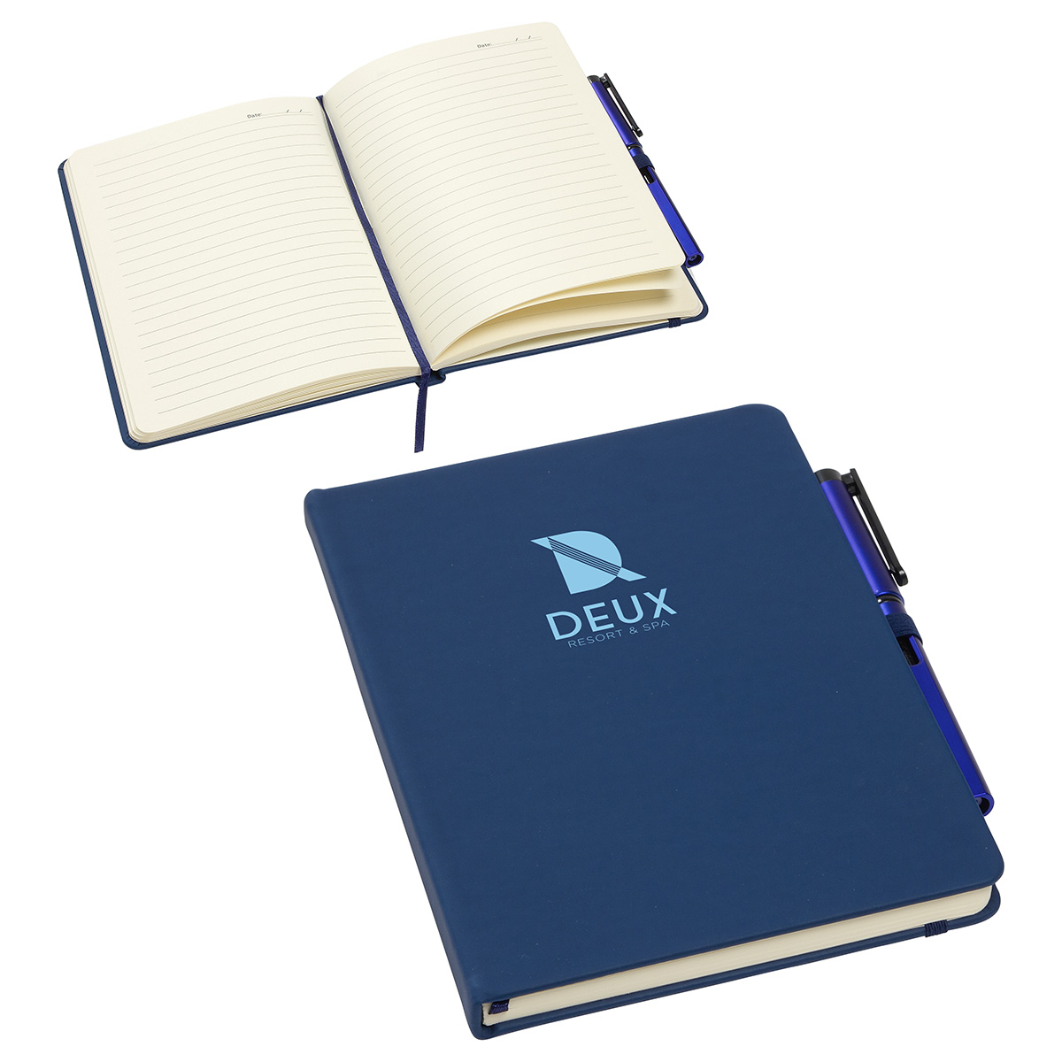 Picture of Quorum Soft Touch Journal with Matching Color Gel Pen