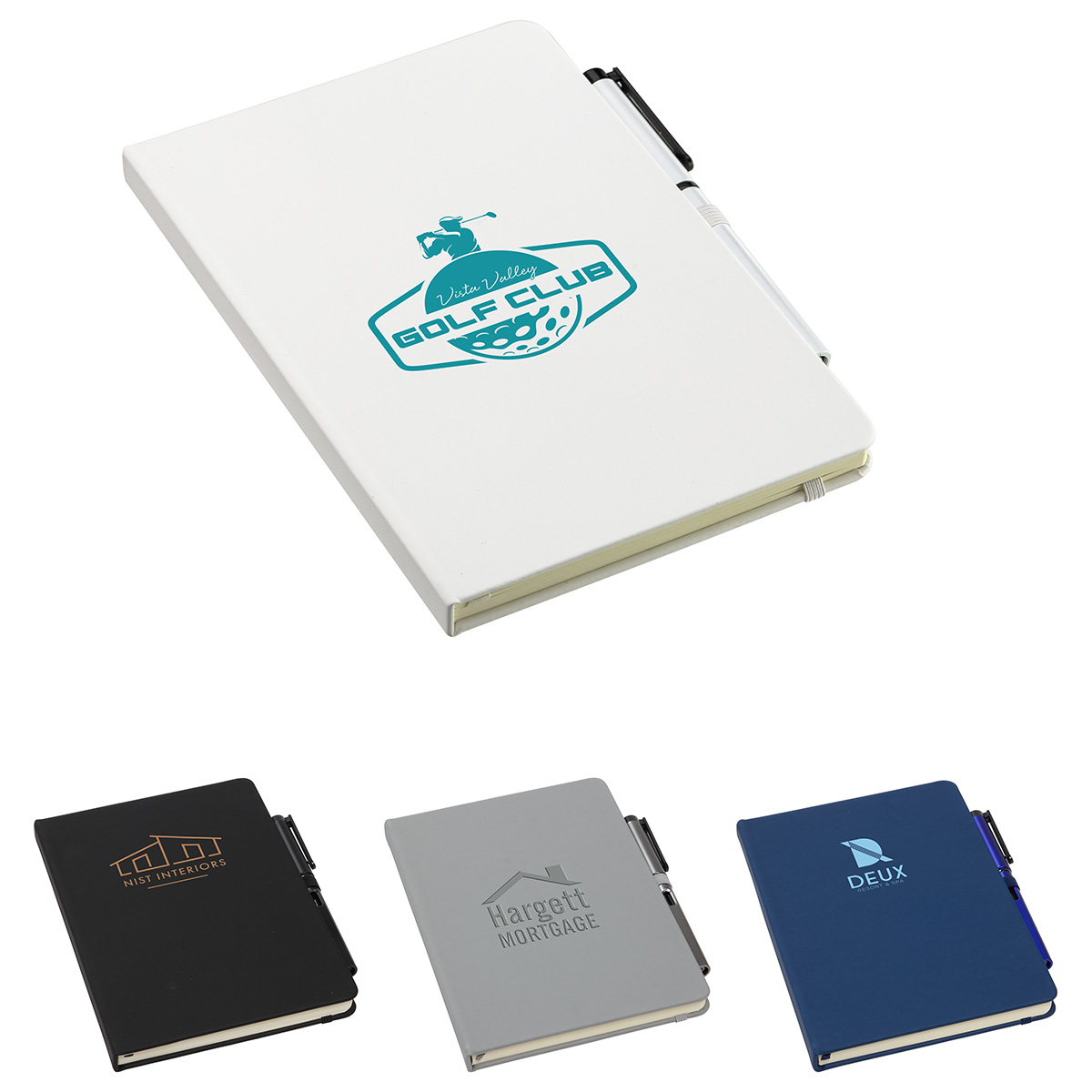 Picture of Quorum Soft Touch Journal with Matching Color Gel Pen