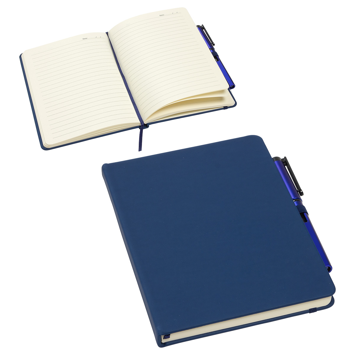 Picture of Quorum Soft Touch Journal with Matching Color Gel Pen