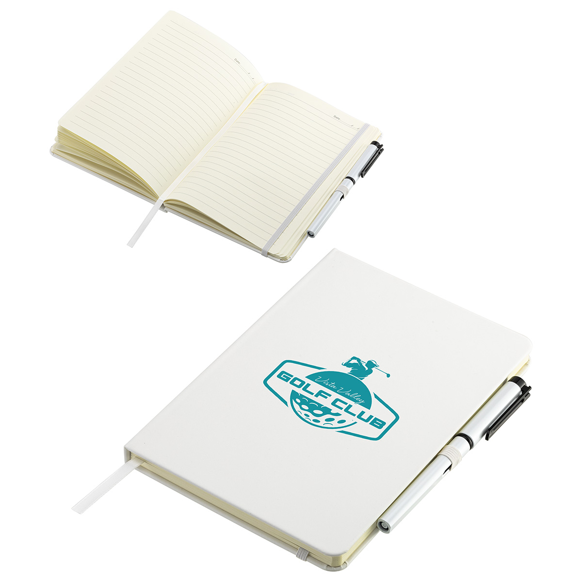 Picture of Quorum Soft Touch Journal with Matching Color Gel Pen