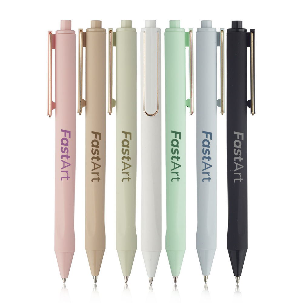 Picture of Matte Soft Rubber Coated Ballpoint Pens