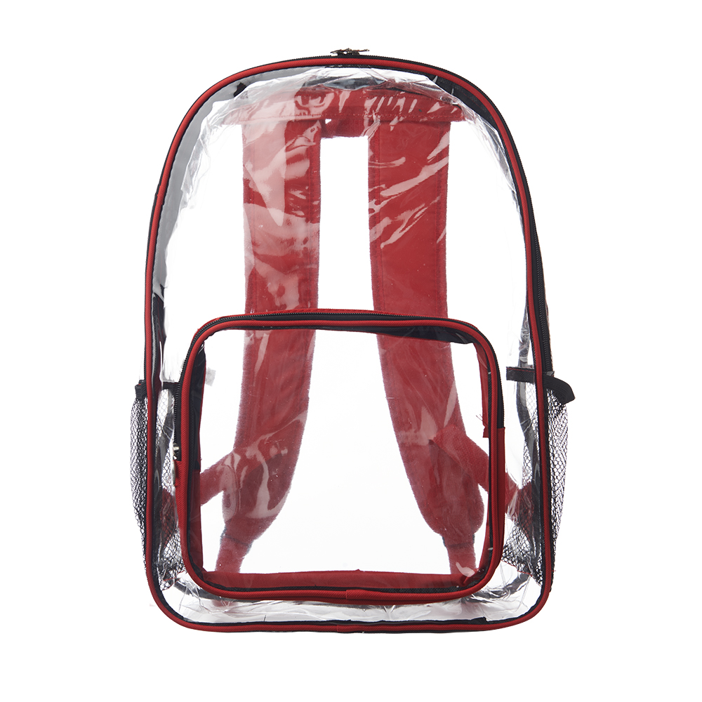 Picture of Pocket Clear Plastic Backpacks