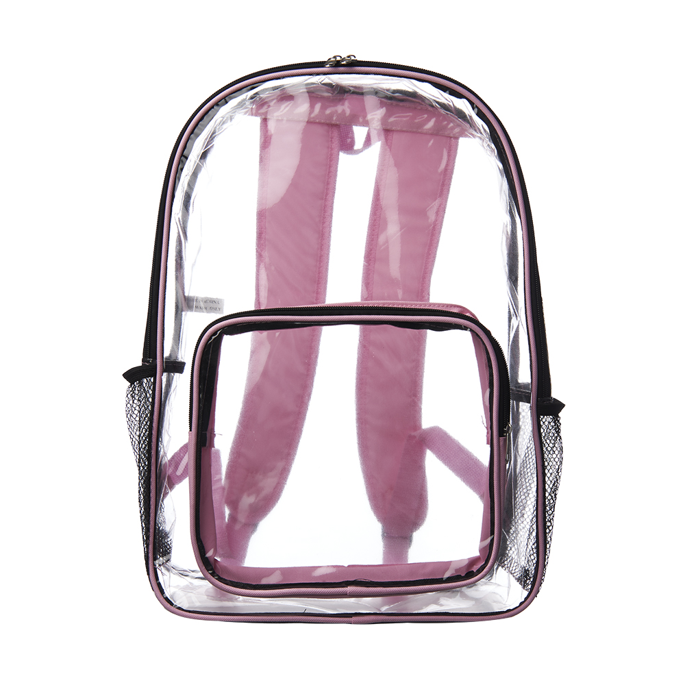 Picture of Pocket Clear Plastic Backpacks