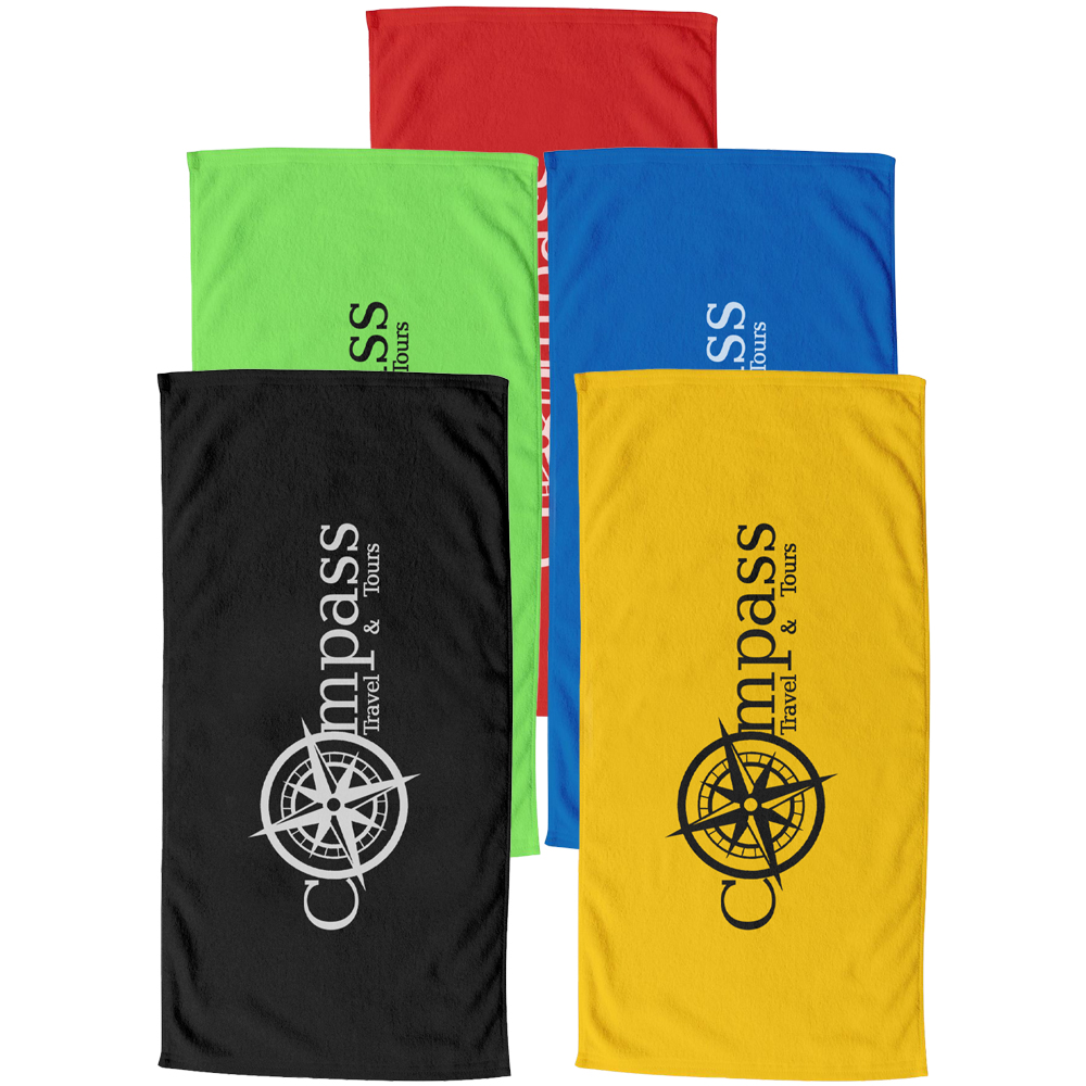 Picture of 60" x 30" Colored Coastal Beach Towels