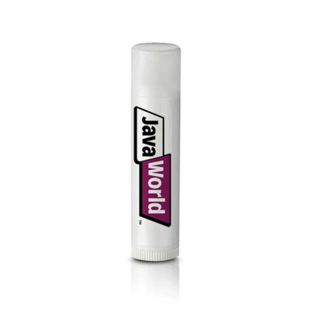 Picture of White Tube Lip Balms with SPF 15