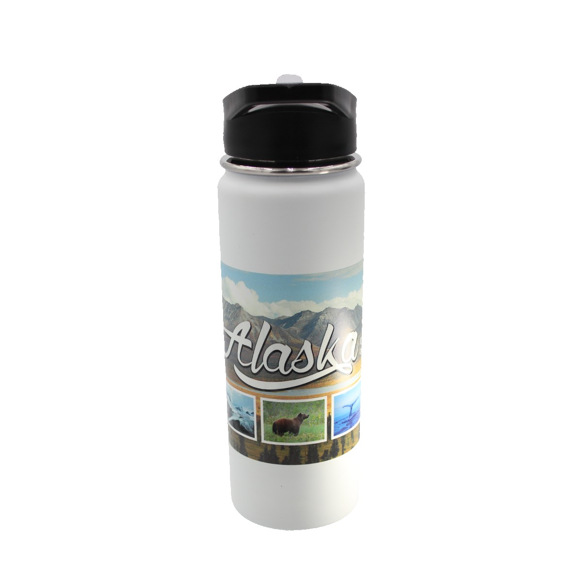 Picture of Halcyon 20 oz. Sport Bottle with Flip Straw Lid (Varnish)