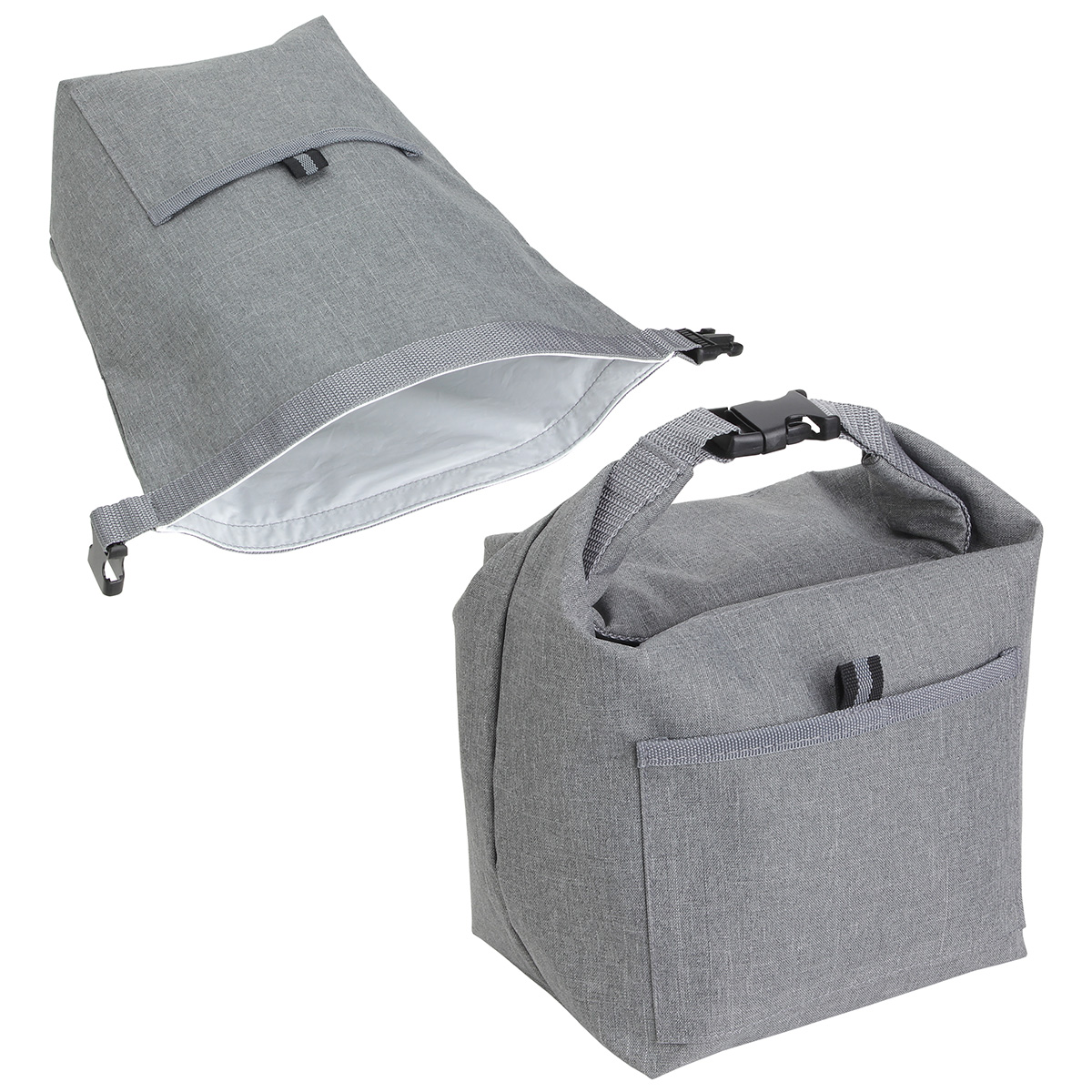Picture of Bellevue Heathered Polyester Insulated Lunch Tote