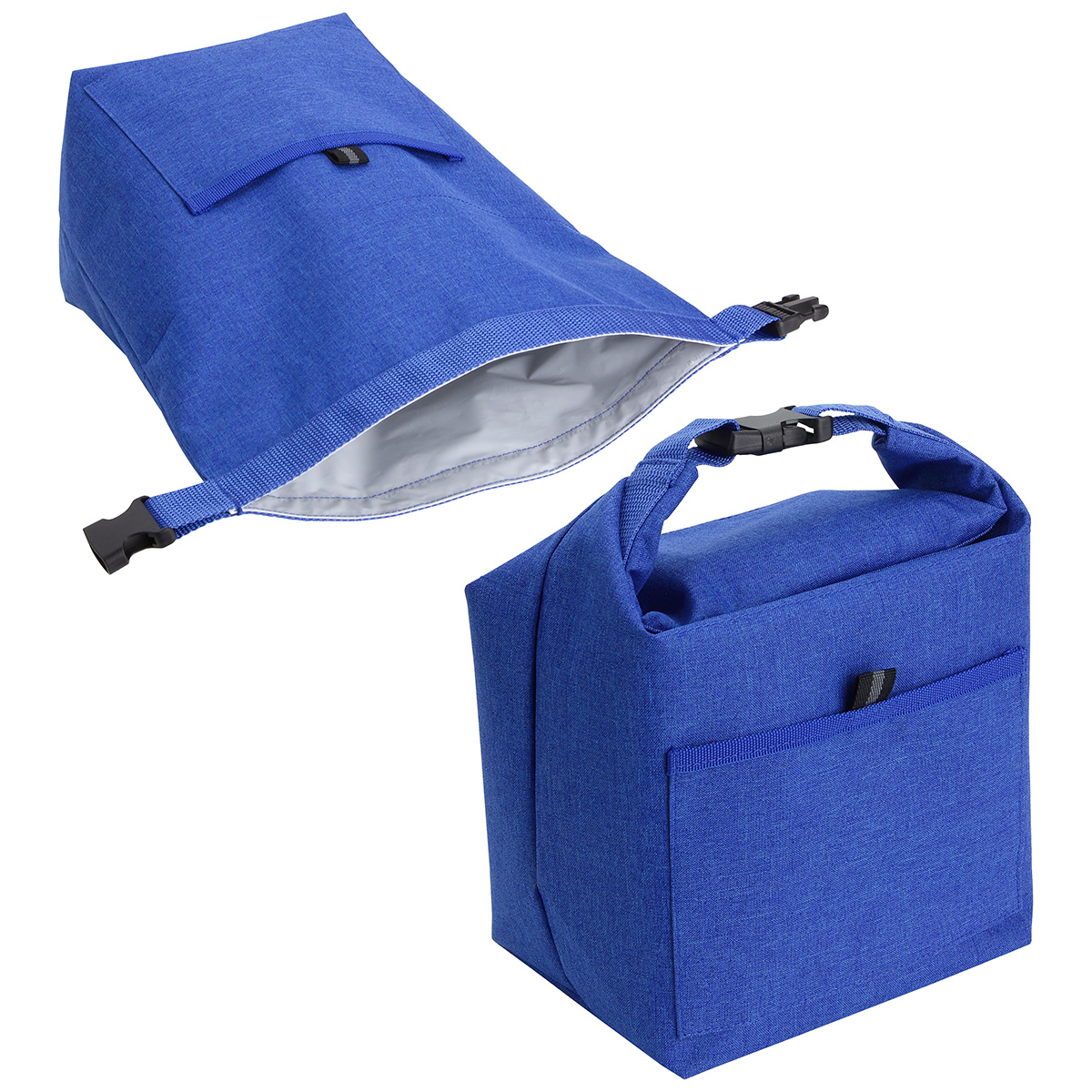Picture of Bellevue Heathered Polyester Insulated Lunch Tote