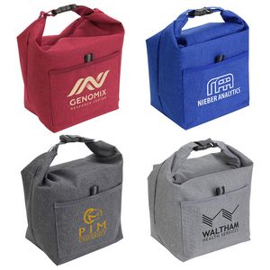 Picture of Bellevue Heathered Polyester Insulated Lunch Tote