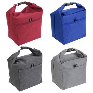 Picture of Bellevue Heathered Polyester Insulated Lunch Tote