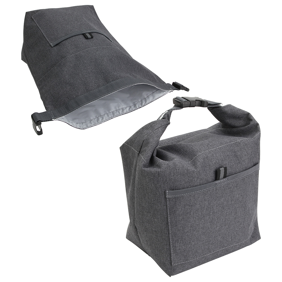 Picture of Bellevue Heathered Polyester Insulated Lunch Tote