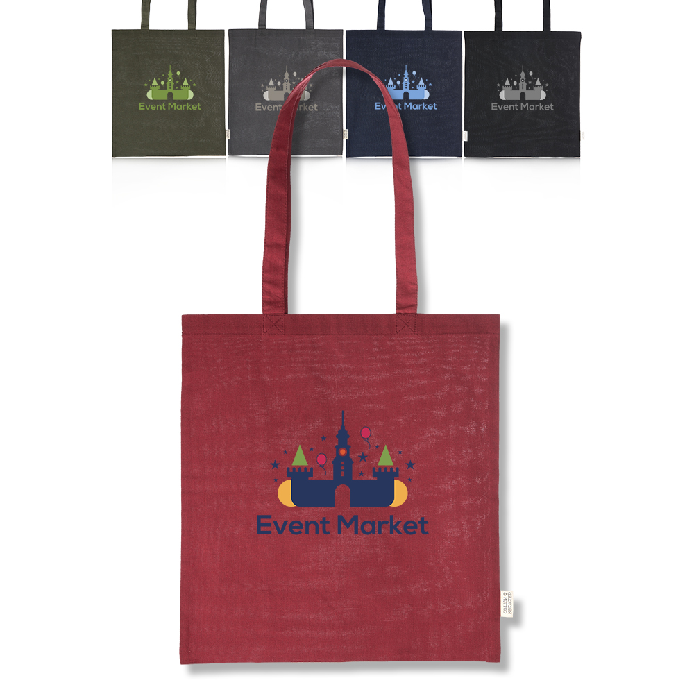 Picture of Recycled Solid Cotton Tote Bags
