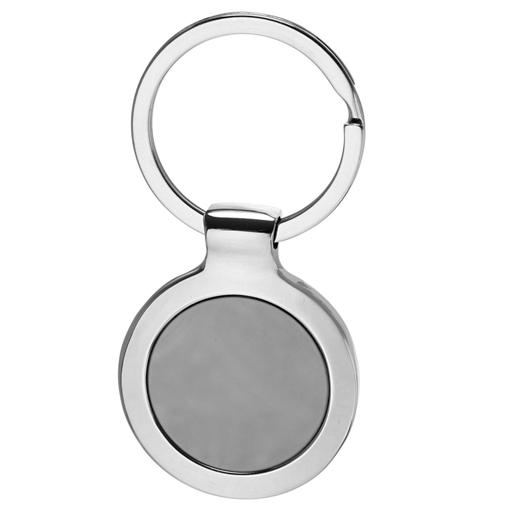 Picture of Round Two Tone Metal Key Chains